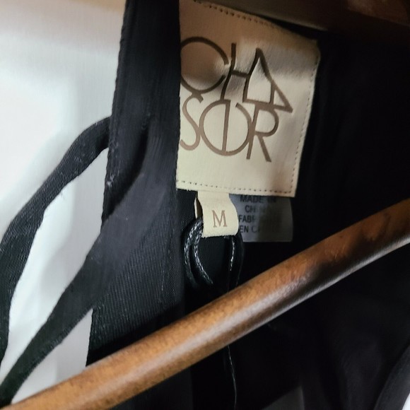 NWT Chaser Black Sleeveless Shift Dress Medium - Picture 4 of 5